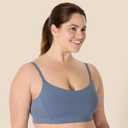 Amazon Essentials Women's Active FormFlex Buttery Soft Light Support Sweetheart Neck Yoga Sports Bra (Large)