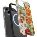 LUMARKE for iPhone 14/iPhone 13 Case,Cute Floral Cover,Wireless Charging