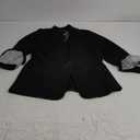 Allegra K Blazer for Women Casual Long Sleeve Lightweight Spring Summer 2025 Work Business Linen Blazers Jackets (X-Small)