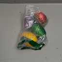 Mini 3D Printed Dragon Eggs with Dragon Inside, Articulated Crystal Dragons 3D Printed Animals Easter Egg Fillers, Easter Basket Stuffers Christmas Fidget Toys Gifts for Kids (4pcs-wihtoutkeychain)