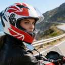 SanQing Adult Full Face Dual Visor Motorcycle Helmet-DOT (White-XL)