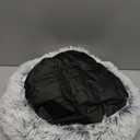 Round Plush Hooded Cat Bed - Cozy Fluffy Cave for Indoor Cats & Small Dogs, Anti-Anxiety Doughnut Design, Waterproof & Washable Base