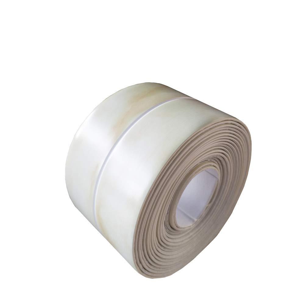 Caulk Strip for Bathtub Self Adhesive Waterproof Tape for Kitchen Bathroom Shower Floor and Wall Sealing, 2" x 102" (Style 3)