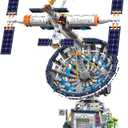 Space Radio Telescope Building Blocks SetsIdeal Gift for Space LoversRadio Telescope Building Blocks Set for Exploring Space1053PCS-Toys Gifts for Adult