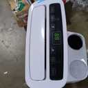 SereneLife Small Air Conditioner Portable 14,000 BTU with Built-in Dehumidifier - Portable AC unit for rooms up to 650 sq ft - Remote Control, Window Mount Exhaust Kit (White)