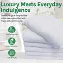 Towels N More 12 White 16x27 Premium Hand Towels with 100% Ring Spun Cotton Loops, Super Absorbent Best for Hotel, Bathroom, Gym, Home or Commercial use (12)