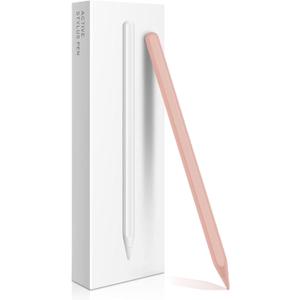 Stylus Pen 2nd Generation with Magnetic Wireless Charging, Stylus Pen, Smart Pen Compatible with iPad Pro 11 in 1/2/3/4, iPad Pro 12.9 in 3/4/5/6, iPad Air 4/5, iPad mini 6, Pink