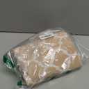 Smiry Rectangle Picnic Table Cover, Waterproof Elastic Fitted Camping Tablecloths for 8 Foot Tables, Wipeable Flannel Backed Vinyl Tablecloth Protector for Indoor, Outdoor (Khaki, 36x96 Inches)