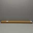 LazBlinds No Tools No Drill 1" Vinyl Mini Blinds, Cordless Blinds for Windows, Light Filtering Horizontal Window Blinds & Shades, 37" W x 64" H, Cream