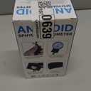 LotFancy Pediatric Blood Pressure Cuff Manual, Child Professional BP Cuff 7.2"-10.5", Children Aneroid Sphygmomanometer Small Cuff with Portable Carring Case and Zero Calibration (Black)