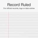 Boorum & Pease Small Account Book, Record Ruled to Document Facts, Events & Notes, 5" x 7-1/2", 144 Pages (96304EE)