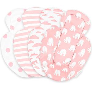 Infant Insert Compatible with 4Moms Mamaroo & Rockaroo  Car Seat Insert 2 Pack  Reversible Infant Car Seat Insert  Rockaroo & Mamaroo Newborn Insert  Soft Plush Minky Car Seat Head Support Insert