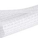 10ft - 1/2 inch Cable Sleeve Split Wire Loom Tubing for Power Audio USB Cable, Cord Management for TV Computer, Protects from Pets Chewing, White