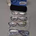 Kerecsen Reading Glasses 5 Pairs Fashion Ladies Readers Spring Hinge with Pattern Print Eyeglasses for Women (Mix Color -2, 2.00)