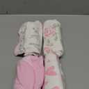 Organic Baby Swaddle Sleep Sacks, 4-Pack Swaddles for Newborns Baby Essentials, Infant 0-3 Months, 100% Cotton Soft & Snug Adjustable Wrap Nursery Swaddling Blankets Improves Sleep (Pink Floral Love)