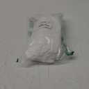 River Dream Stall Size Fabric Shower Curtain No Hooks or Liner Needed - Soft Shower Stall Curtain 54" x 78" Hotel Grade, Waterproof & Machine Washable, White, 54x80