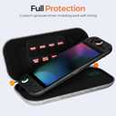 COOWPS Ultra Hard Switch 2 Case for Nintendo Switch 2 2025, Odorless Felt Military Grade Protection, Soft Lining Carrying Case with 8 Game Card Slots