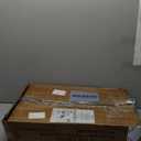 Amazon Basics 4-Shelf Steel Wire Storage Rack, Adjustable, Sturdy, Easy Assembly, 13.4 D x 23.2 W x 48 H in, Black