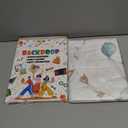 Mocsicka Greenery Graduation Backdrop 7x5ft Congrats Grad Class of 2025 Graduate Party Background Green Golden Leaves Graduation Party Decorations Photography Background