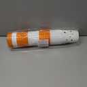 24 Pack Thanksgiving Cups - 16oz Orange & White Plastic Fall Party Cups with Autumn Pumpkin and Turkey Designs, Perfect for Friendsgiving and Holiday Celebrations