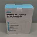 Mini Hot and Iced Coffee Maker Single Serve, for K Cup and Ground, 6 to 14 Oz Brew Sizes, with Recipe Book, for Home, Travel, RV, Office and Dorm, Classic Black (2.0 Version)