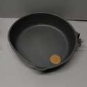 SENSARTE Nonstick Skillet, Deep Frying Pan 10/11/12-inch, Saute Pan with Lid, Stay-cool Handle, Healthy Stone Cookware Cooking Pan, Induction Compatible (10-Inch/3.5QT) (Gray)