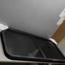 48" W x 22" H Horizontal Sliding RV Window W/Net Screen, Easy-Slide Design, DOT-Approved Black Tempered Glass, Suitable for 1-1/2" Wall Thickness for Cargo Travel Trailer, Camper, Cargo Van Vahaha