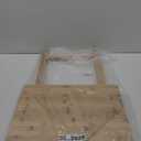 Folding TV Tray Table, Indoor Single Tables for Small Space, Stable Solid Wood Construction Space Saving, 19"" L x W 15"" W x 26"" H (Natural), RT408