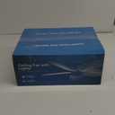 Surtime Palm Leaf Ceiling Fans with Lights-42 Tropical Ceiling Fan with Light and Remote/ APP Control, Flush Mount Low Profile Ceiling Fans for Bedroom, Indoor/ Outdoor Patio Use(Brown)