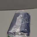 Cloth Navy Blue Placemats Set of 8, Linen Type Fabric Placemats Machine Washable Heat Resistant Placemats Polyester Place Mats for Halloween, Thanksgiving and Christmas Dining Table (Navy Blue)