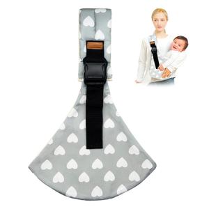 Baby Sling Carrier, Toddler Carrier, 2026 New Baby Sling, Portable and Lightweight Sling, Non-Slip Hip Seat Carrying 10-30lbs(Heart)