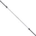 Olympic 2-Inch Cast Iron Barbell Set, Including 255 Pounds Weight Plates Set & 7FT Olympic Bar (300 Pounds Total)