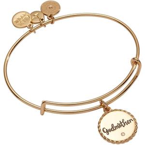 Alex and Ani Godmother Charm Bangle (Gold)