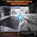 8'6"x22' Garage Floor Mat for Under Car, Heavy Duty Containment Mat