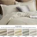 Bedsure Duvet Cover Full Size - Soft Double Brushed Bedding Set for Kids & Adults, Zipper Closure, 3 Pieces, Includes 1 Duvet Cover (80"x90") & 2 Pillow Shams, NO Comforter, Linen