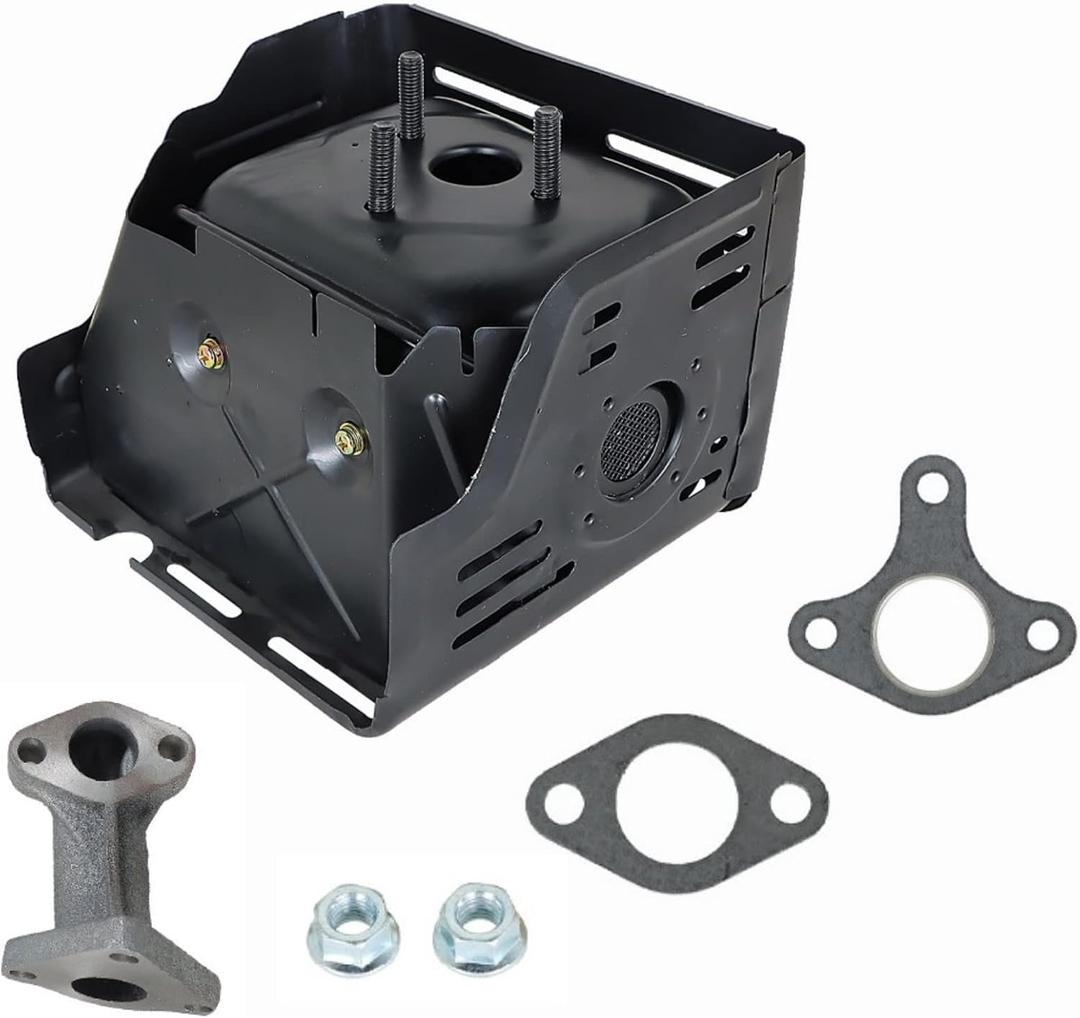 18310-ZE2-W61 GX370 Silencer Kit Replacement for GX340 GX390 13HP Engine