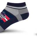 For Bare Feet Unisex Kid's MiLB Streak No Show Sock (Team)