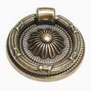 2 Inch Vintage Cup Pull Ring Drawer Pulls,Cabinet Handles for Furniture, Dresser, Cabinet Hardware (Antique Bronze, 10 Pack)