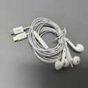 2 Pack Wired Earphones Noise Canceling Isolating-White