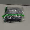 YEOREO SoftHue Women's Impact Halter Tank Top Longline Backless Scoop Neck Built-in Bra Sports Workout Gym Crop Top (Medium, Black)