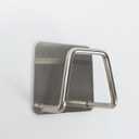 2 x 5-Pack Adhesive Sponge Holder for Kitchen Sink Caddy Accessories SUS304 Stainless Steel, Quick Drying