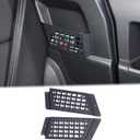 Aunginsy Rear Door Storage Pockets Box Compatible with Toyota FJ Cruiser 2007-2023 Aluminum Rear Door Side Storage Baffle Basket Bag Backseat Hanging Storage Box Trunk Organizer Expansion Accessories