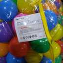 Ball Pit Balls for Toddlers: 100 Colorful Non-Toxic Balls with BPA-Free, Phthalate-Free, Crush-Resistant Polyethylene Plastic, 2.17 Inches, Perfect Toy for Boys and Girls Play