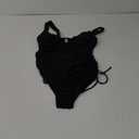 BMJL Womens One Piece Swimsuit Ruched Tummy Control Bathing Suit Drawstring Cutout Modest Swimsuits S/, Black