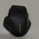 E-YOOSO Large Wireless Mouse for Big Hands, X-31 Cordless Ergo Computer Mouse, 6 Buttons, 5-Level 4800 DPI, 18 Months Battery Life, for Laptop, PC, Chromebook (Black)