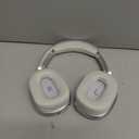 Mpods Wireless Noise Reduction Headphones Bluetooth 5.4 Over Ear Headphones with Microphone, Hi-Res Audio, 48H Playtime, Foldable Comfortable Earpads,Compatible with iOS,Android,PC,Silver