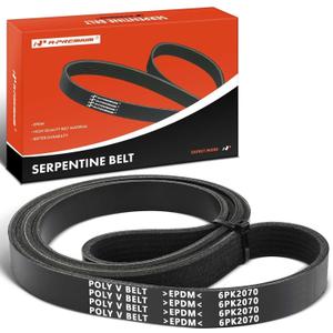 A-Premium 81.54 Inch Serpentine Drive Belt Compatible with Jeep, Dodge, Ford, Chevrolet, Nissan, Chrysler, Subaru, Toyota, Suzuki, Cadillac, Mercury, Olds, Plymouth, Pontiac, Scion & Volkswagen Cars