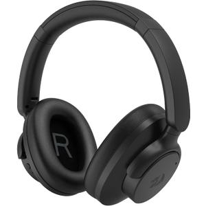 Redragon H610 Wireless Gaming Headset for PC, Mac, NS, Phone - BT 5.3 with ANC Noise Cancellation, 40H Battery, Lightweight, Over-Ear Headphones with Built-in Mic, Black