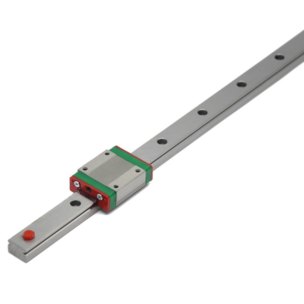 500mm MGN15 Linear Rail Guide with MGN15C Carriage Block for DLP UV 3D Printer and CNC Machine