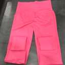 3 Piece Workout Sets for Women Butt Lifting Leggings with High Impact Sports Bra Gym Shorts M